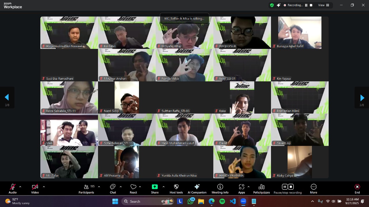 pembukaan BTNG online